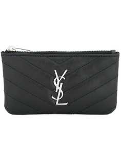 Saint Laurent ключница с монограммой