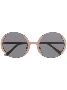 Marni Eyewear солнцезащитные очки в круглой оправе