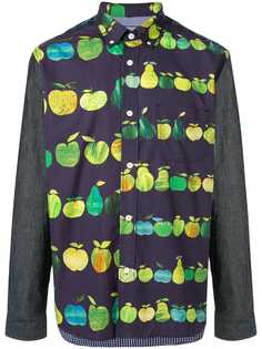 Junya Watanabe MAN рубашка с принтом