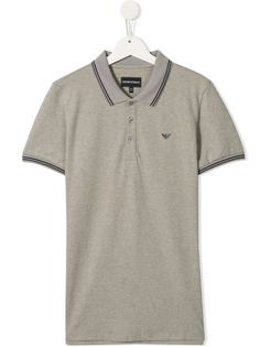 Emporio Armani Kids рубашка-поло с логотипом