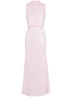 Ann Demeulemeester полупрозрачное платье макси