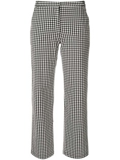 Maryam Nassir Zadeh брюки в клетку гингем