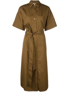 Vince платье-рубашка свободного кроя