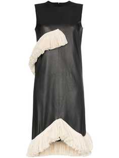 Markoo платье с бахромой