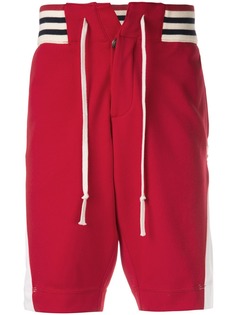 Greg Lauren спортивные шорты с полосками