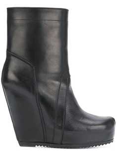 Rick Owens ботильоны на танкетке