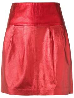 Andrea Bogosian юбка с эффектом металлик