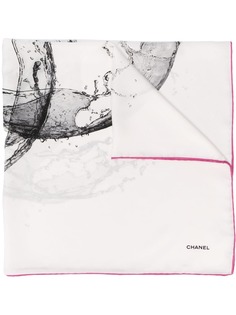 Chanel Pre-Owned шарф с графичным принтом и логотипом