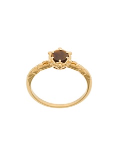 Astley Clarke кольцо цветочного дизайна с тигровым глазом