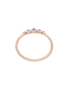 Astley Clarke кольцо Icon Nova из розового золота с опалом и бриллиантами