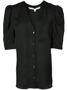 Veronica Beard рубашка с V-образным вырезом