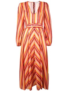 Zimmermann платье макси в полоску
