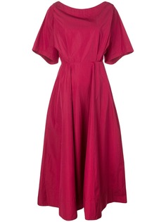Derek Lam платье-миди с короткими рукавами