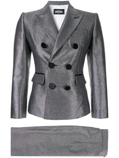 Dsquared2 блейзер с эффектом металлик