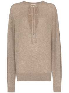 Khaite свитер Emma с V-образным вырезом