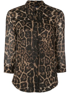 Samantha Sung рубашка Katherine с леопардовым принтом