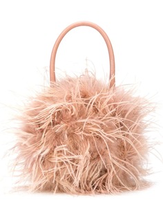 Loeffler Randall Zadie Feather Tote