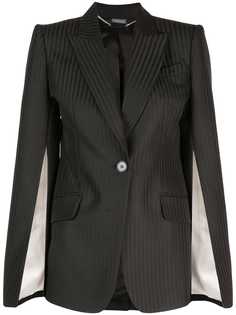 Alexander McQueen блейзер в тонкую полоску