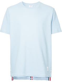 Thom Browne футболка из ткани пике с полосками