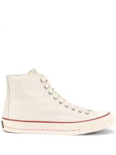 Visvim высокие кеды на шнуровке