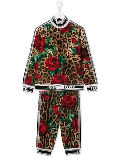 Dolce & Gabbana Kids спортивный костюм с принтом