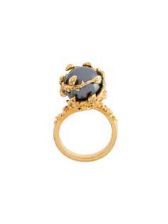 Kasun London золотистое кольцо Fairytale с жемчугом