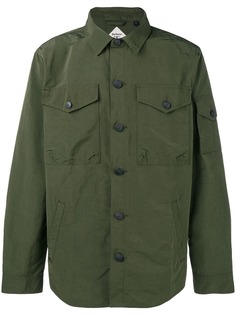 Barbour куртка-рубашка прямого кроя