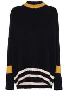 Plan C oversized stripe knit jumper