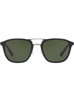Prada Eyewear затемненные солнцезащитные очки-авиаторы