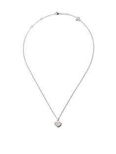 Chopard колье Happy Diamonds Icons из белого золота с бриллиантом