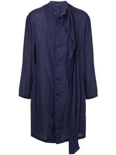 Yohji Yamamoto пальто свободного кроя