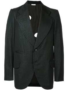 Comme Des Garçons Pre-Owned блейзер с нашивками