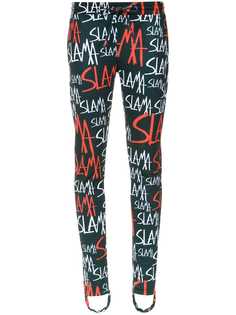 Amir Slama stirrup track trousers