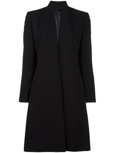 Jean Paul Gaultier Pre-Owned удлиненный пиджак в тонкую полоску