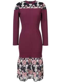 Yigal Azrouel платье с плетеным кружевом