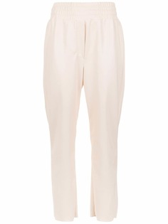 Framed cropped trousers