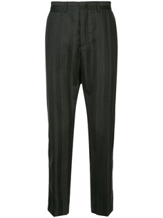 McQ Alexander McQueen зауженные к низу брюки в полоску