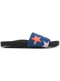 Stella McCartney джинсовые сандалии Stars