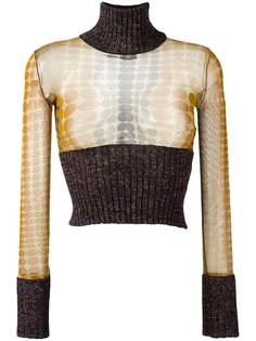 Jean Paul Gaultier Pre-Owned укороченный свитер