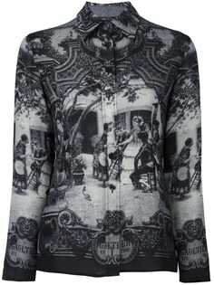 Jean Paul Gaultier Pre-Owned рубашка с графическим принтом