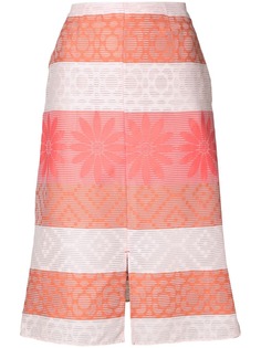 Julien David юбка А-образного силуэта с рисунком