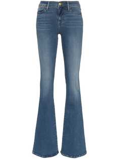 FRAME джинсы клеш с завышенной талией