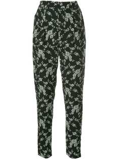 Co floral print tapered trousers