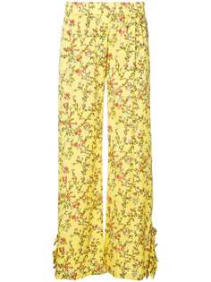 Baum Und Pferdgarten floral print trousers