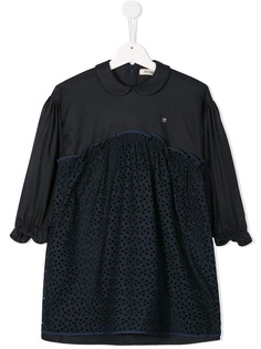 Fith contrasting panel dress