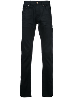 Saint Laurent джинсы прямого кроя с завышенной талией