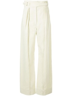 Lemaire buckle high waisted trousers