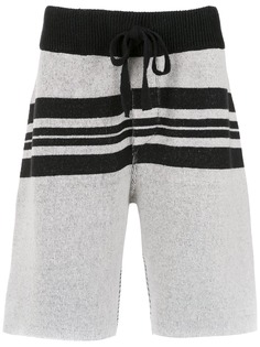 Osklen striped bermuda shorts