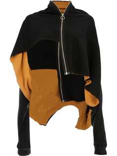 Aganovich layered zip-up jacket