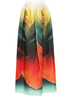 Mary Katrantzou юбка макси Flight Feathers